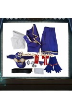 Identity V Mechanic Tracy Reznik Angled Edge Blue Cosplay Costume